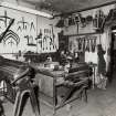 23B Howe Street, interior
View of work bench in front shop