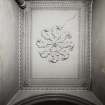 No.37 or 39 Lauriston Place, entrance hall, ceiling