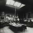 Interior-general view of Royal Scottish Academy Council Room in National Gallery