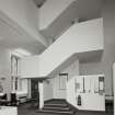 Interior. Faculty of Divinity view of entrance hall and staircase