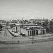View from South showing the National Gallery of Scotland, the Royal Scottish Academy and Princes Street