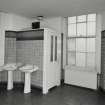 Interior. View of Ladies Cloakroom and WC