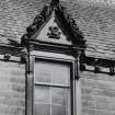 Detail of West dormer window on South facade