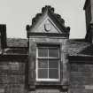 Detail of dormer window at Second Floor from West