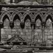 General view of arcading in North aisle of Holyrood Abbey (Chapel Royal)