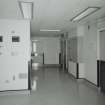 Interior. View of operating theatres foyer from E