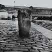 East Old Dock.
Detail of bollard in centre of East end.