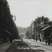 Photographic copy of a postcard.
General view.
Titled: 'Morningside Road'.