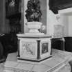 Interior, view of font