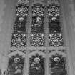 Interior. View of stained glass window