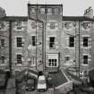 52, 54, 56 Melville Street.
View of rear from South.