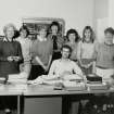 52 Melville Street, interior.
View of general office and staff.