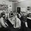 52 Melville Street, interior.
View of photographic finishing area and RCAHMS photographers.