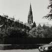 General view taken from Bright's Crescent showing the Mayfield Salisbury Church in the distance seen from the South South East.