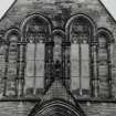 Detail of West gable window tracery