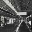 Edinburgh, Newhaven Fishmarket, interior.
General view from South.