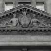 Detail of North front pediment