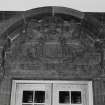 Detail of Caledonian Railway pediment in Chisholm Restaurant