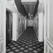 Interior. Entresol. View of Trianon/Versailles room corridor from South