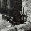 Bonnington Granary.
View of sluice on West wall.