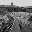 Newhaven Road, Bonnington Tannery (former).
High level view from North West, showing dilapidated roof of tan-pit structure.
38-44 Newhaven Road.