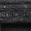 Newhaven Road, Bonnington Tannery, (former).
Detail of carved dated lintel over principal entrance, inscribed, ' 18 Bonnington Tannery 79 ', partially obscured by ivy.
40-42 Newhaven Road.