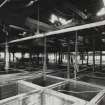 Newhaven Road, Bonnington Tannery, (former).
Interior, general view of tan-pits from North, showing mechanisms at beam level.
38-44 Newhaven Road.