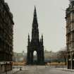 View of Scott Monument from north