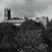 View from roof of St Cuthbert's Church looking north west