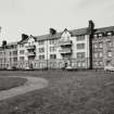 Edinburgh, Piershill Square West.
General view of North end from South.
