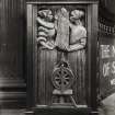 National Bank of Scotland, detail of carving on exterior.