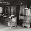 30 Princes Street, second floor, detail of specimen 1930 display cabinets.