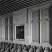 Interior. Ground floor. Assembly hall. View of plaques on W wall