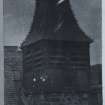 Edinburgh, Quayside Street, Quayside Mills.
General view of St. Ninian's manse steeple.