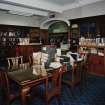 View of ground floor, library from NE