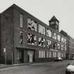 Edinburgh, 2-4 Restalrig Drive, Munrospun Factory.
General view from North-East.