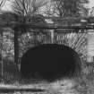 Edinburgh, Rodney Street tunnel.
General view of entrance.