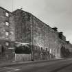 Edinburgh, Leith, Salamander Street, Seafield Maltings.
View of central part of frontage from W-S-W.