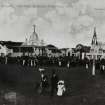 Photographic copy of a postcard.
View of bandstand and grounds.
Insc: 'Bandstand and Grounds, "Scottish National Exhibtion, 1908."', 'Reliable WR&S Series 340/147'.