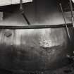Edinburgh, Slateford Road, Caledonian Brewery, interior.
View of copper.