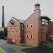 View of brewery from SE.