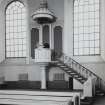 Detail of pulpit.