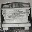 Detail of wall tablet.