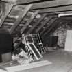 South Queensferry, 1 Mid Terrace.
View of attic floor.