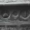 Edinburgh, St Anthony's Place, Masonic Lodge.
Detail of frieze on North elevation.