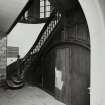 Interior view of staircase hall