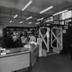 Main Block. Interior. Ground floor. Faculty library. View from N