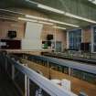 Main Block. Interior. First floor. Histology teaching laboratory. View from S