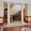 10 Waterloo Place, interior, entrance hall, view from North.