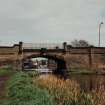 Edinburgh, Viewforth, Union Canal Bridge No.1, from E (top, 9) and W (lower, 10)